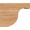 Ekena Millwork Del Monte Smooth Rafter Tail, Western Red Cedar, 5 1/2"W x 10"H x 12"L RFT06X10X12DEL00SWR - alternate 4